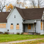 Abandoned,Home,In,Detroit,,Michigan.,This,Is,A,Deserted,Building